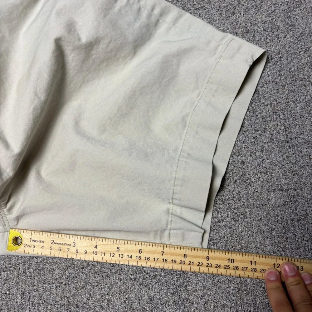 Polo Ralph Lauren Shorts Mens 38 Beige Stretch Classic Fit Chino Khaki 9 Inseam